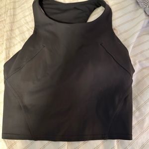 Wunder train racer back tank top worn twice